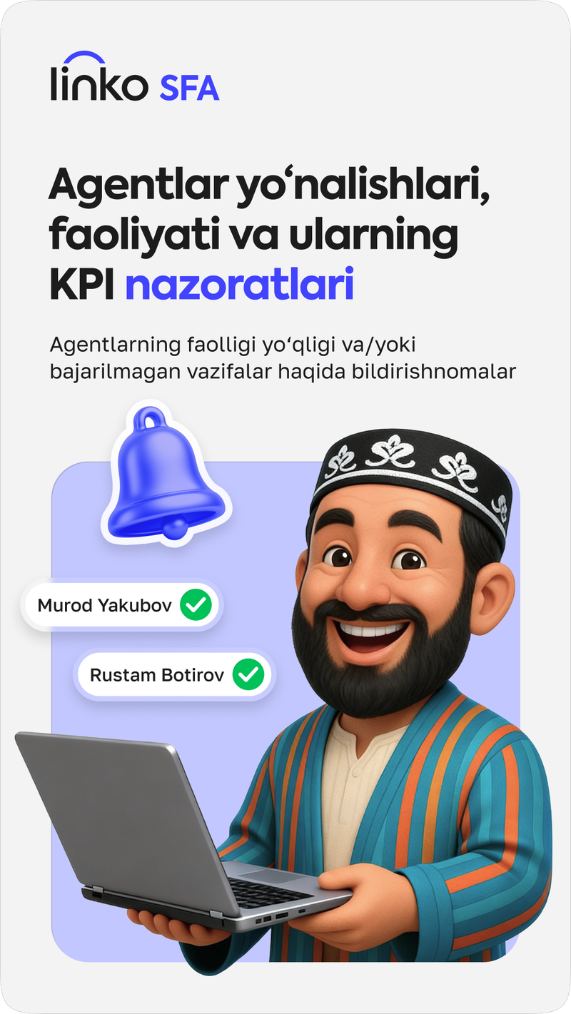 Linko Uzbekistan marketing design