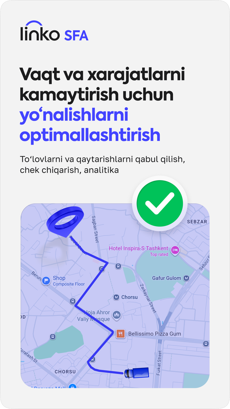 Linko Uzbekistan marketing design