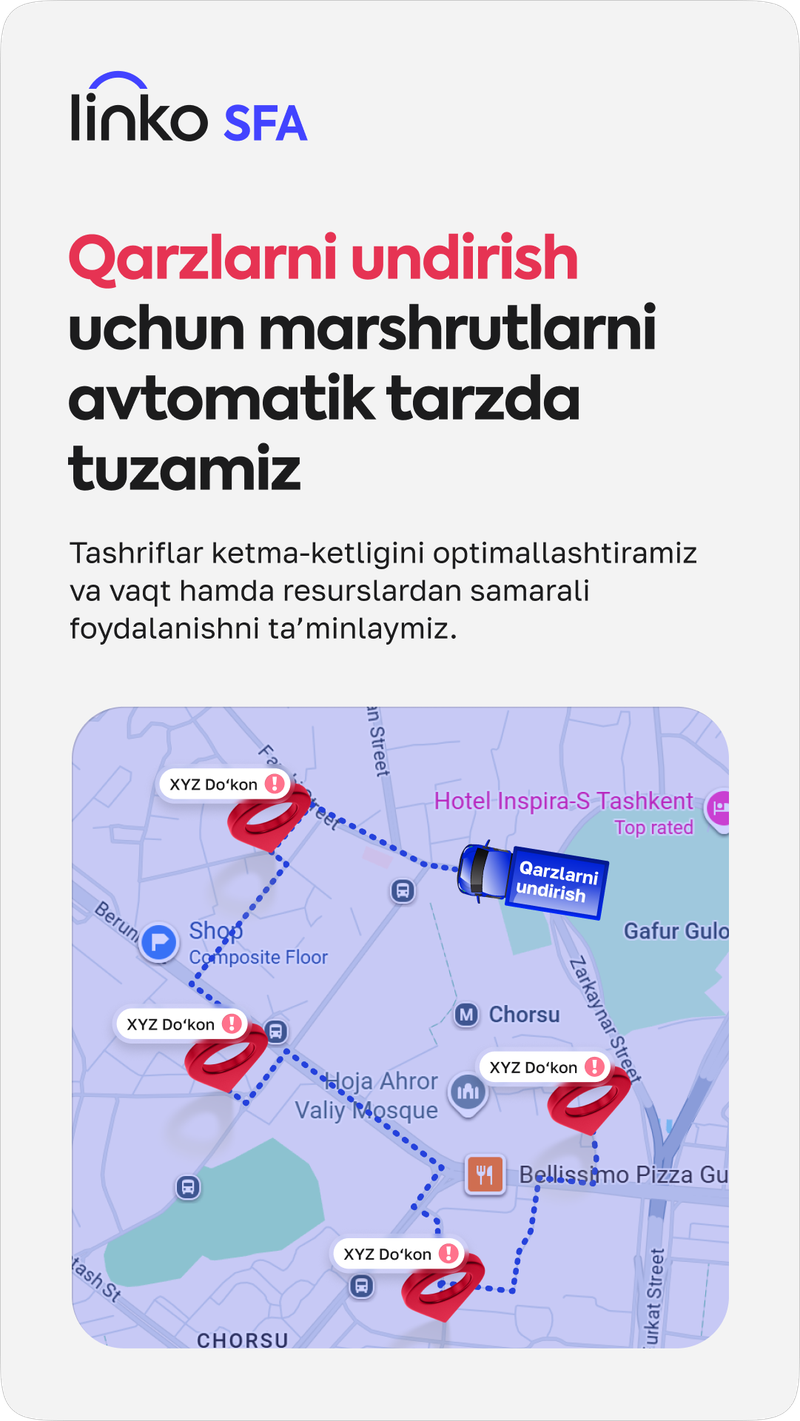 Linko Uzbekistan marketing design