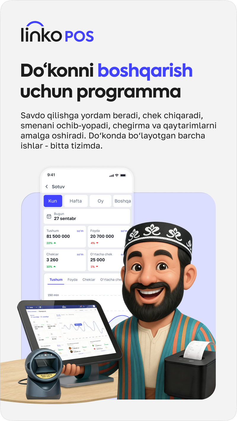 Linko Uzbekistan marketing design