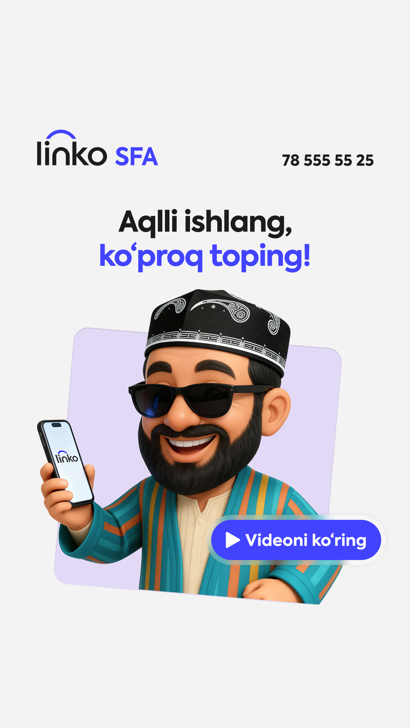 Linko Uzbekistan marketing design