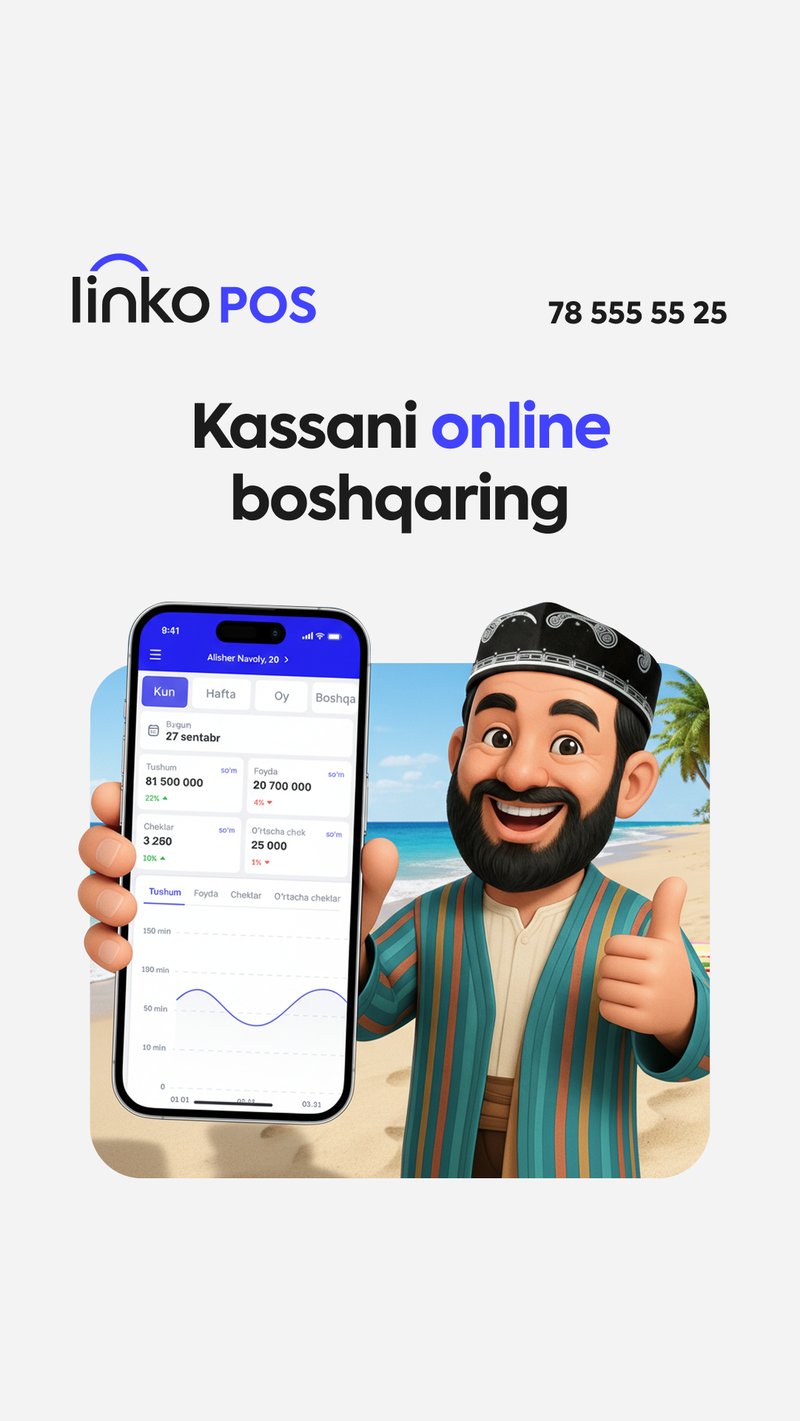 Linko Uzbekistan marketing design