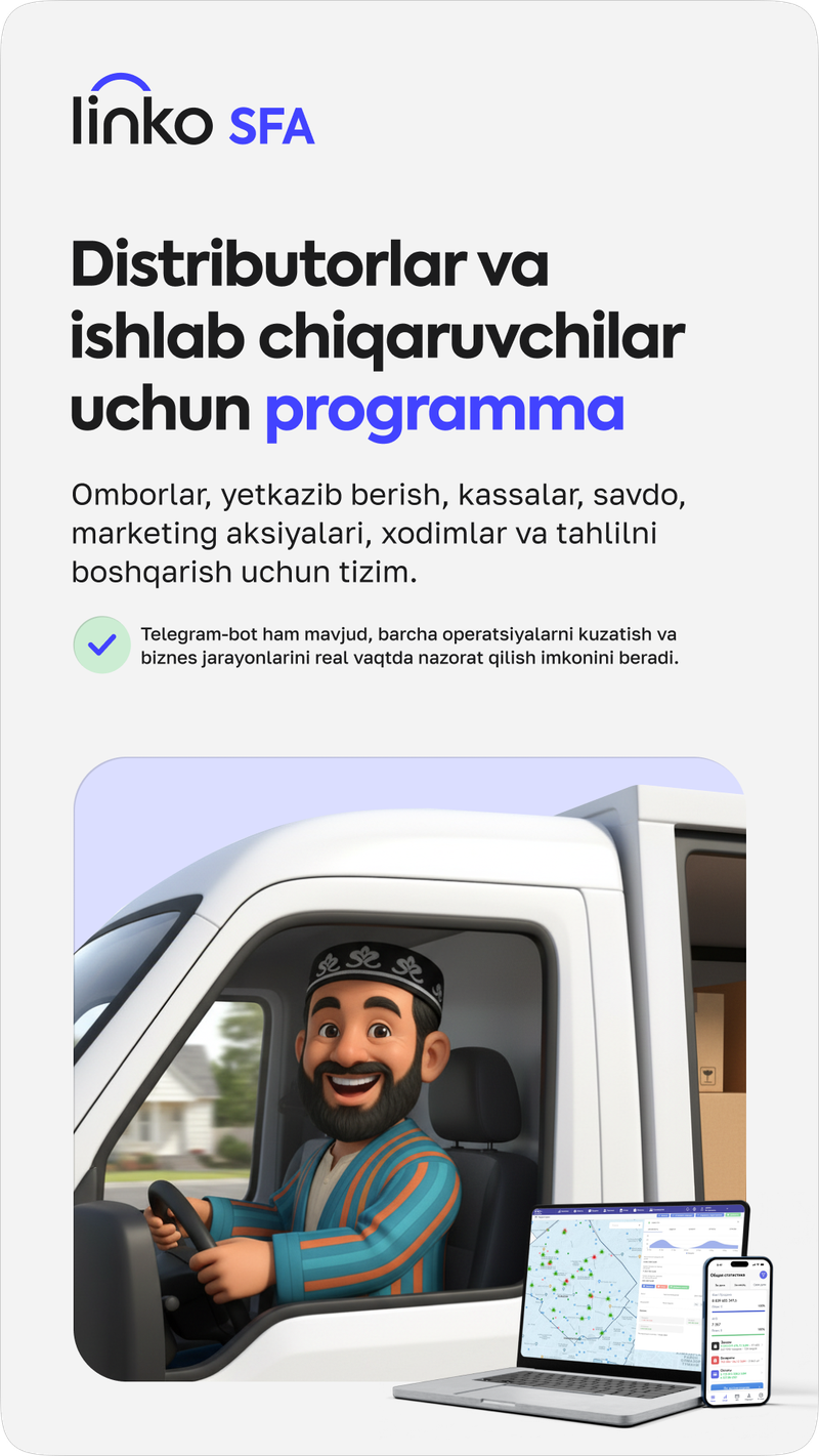 Linko Uzbekistan marketing design